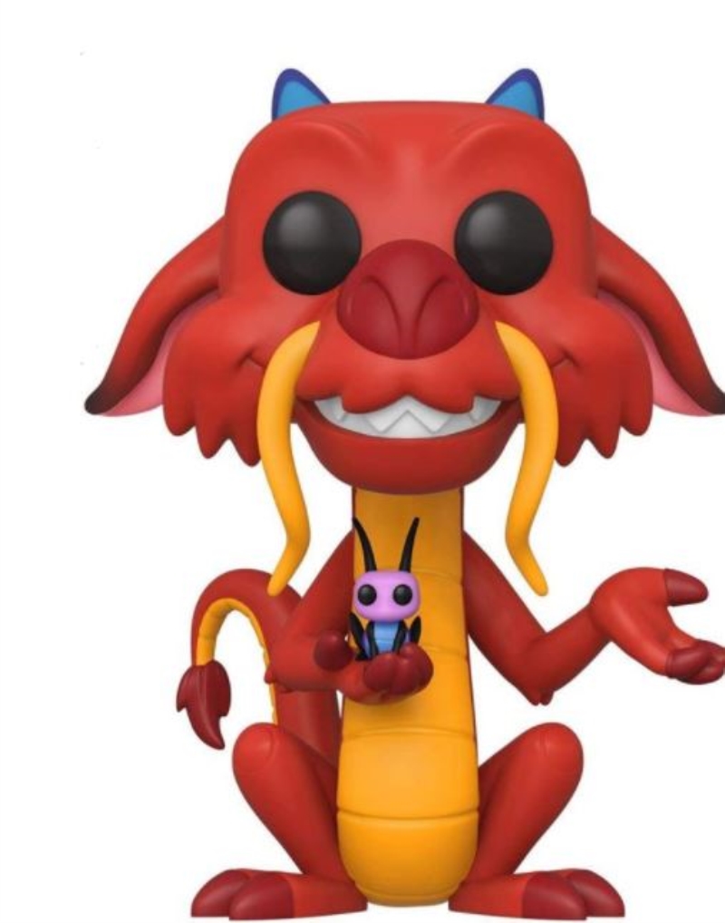 FUNKO ACTION FIGURES FUNKO POP MULAN: 10" MUSHU